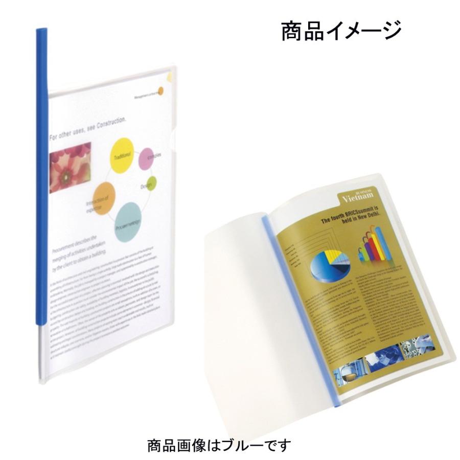 たんぽぽ レポートファイル 10冊入り「109991091」ブルー : 文具・事務