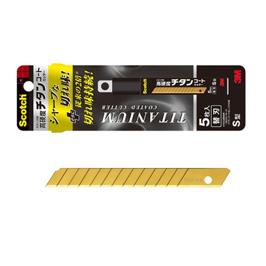 スコッチ チタンコート替刃 TI-CRS5 （小）5枚 : 文具・事務用品のエス 