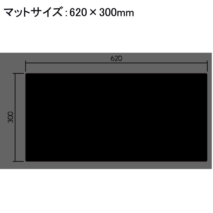 ミワックス THE DESKMAT MX-6230-BK ブラック｜sbd｜02