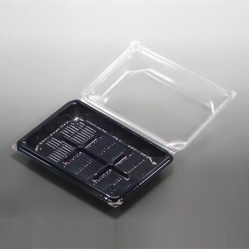 SW-41（黒）」「枚単価 43円×50枚」使い捨て 和菓子容器 業務用 容器