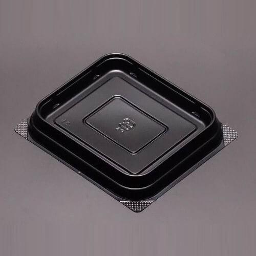「CM-10-2本体（黒）」「枚単価 13.2円×1500枚」ケーキ容器 ケーキ皿 使い捨て 業務用 容器 トレー ケース テイクアウト 洋菓子 スイーツ ショートケーキ_1