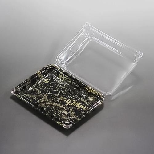 「SW-46-2(GR)ダークブラウン」「枚単価 28.15円×1200枚」サンドイッチケース 使い捨て 弁当箱 業務用 サンドウィッチ フードパック テイクアウト 容器の画像
