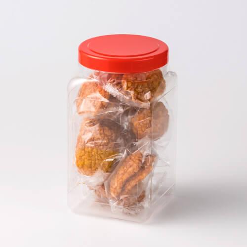 100角ブロー」「枚単価 103.8円×105枚」駄菓子容器 駄菓子屋 容器