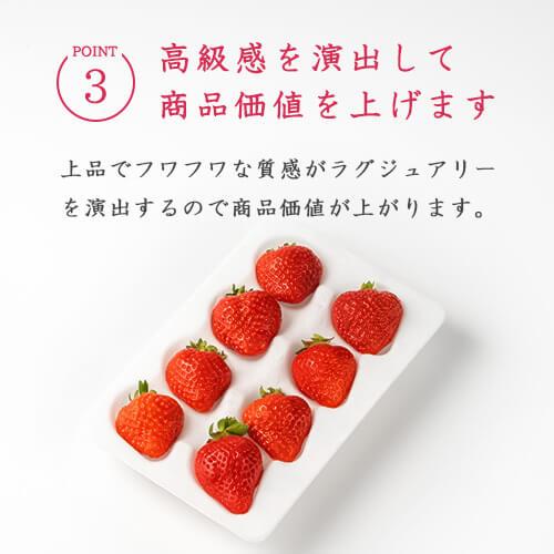 いちごハンモックトレー」「枚単価 90円×300枚」使い捨て容器 業務用