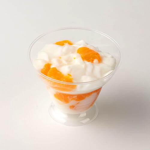 PS100-240 トッピングカップ」「枚単価 33.3円×360枚」デザートカップ