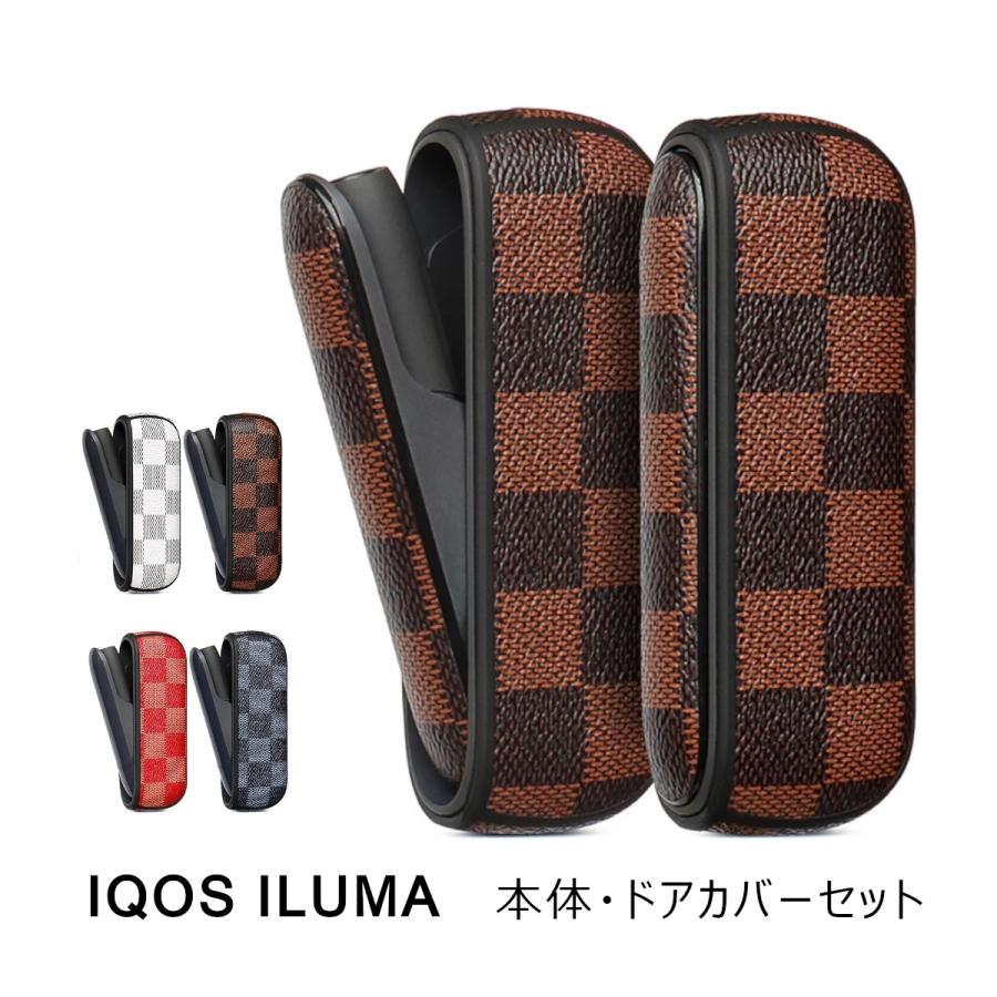 アイコス イルマ IQOS ILUMA 本体ケース ドアカバー セット チェック
