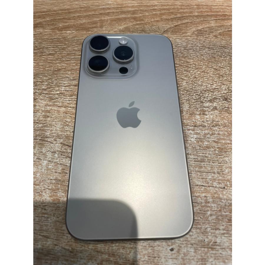 中古正常品】iPhone15Pro 1TB ナチュラルチタニウム SIMフリー SB
