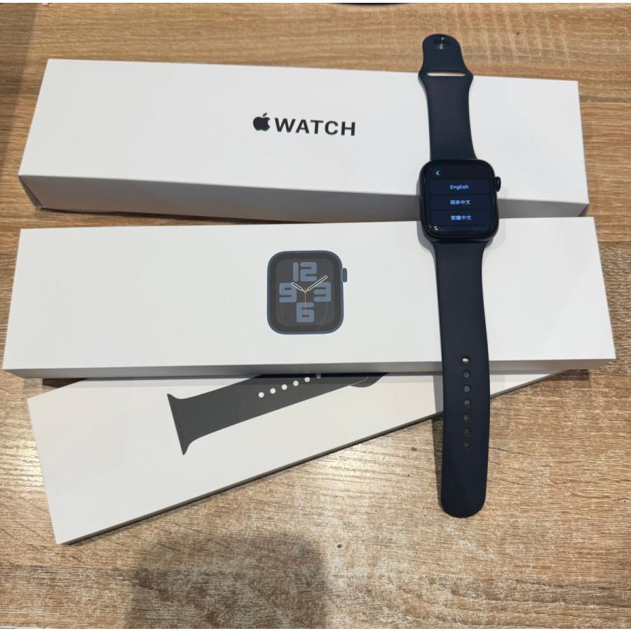 Apple Watch SE GPSモデル　第二世代　44mm 中古美品 Apple Watch SE（第2世代） 中古 SE 第2世代 GPS 44mm アップル