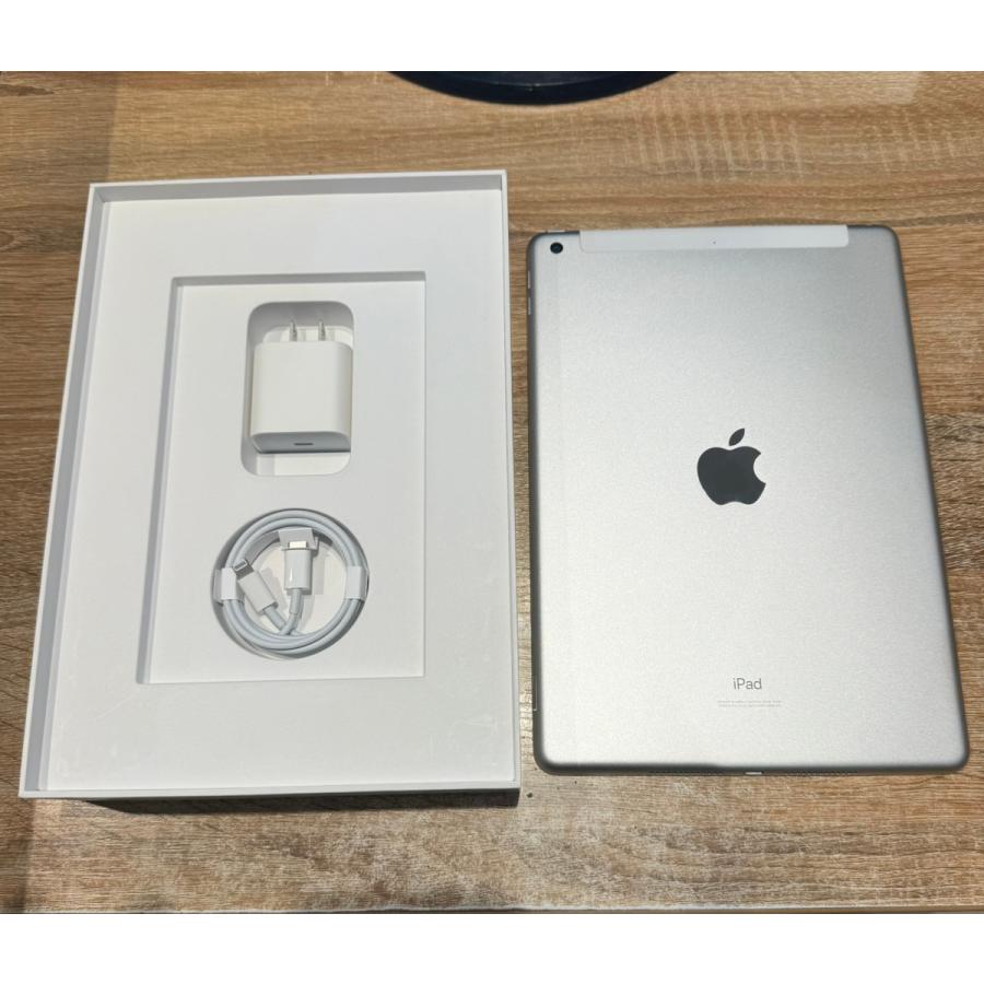 iPad 第8世代 32GB シルバー 美品 iPad 第8世代 32GB Wi-Fi+Cellular SIMフリー シルバー 44075