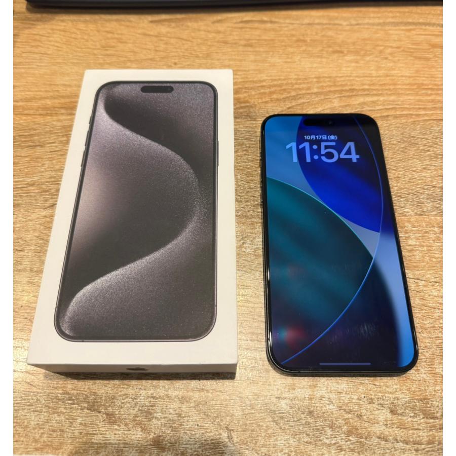 iPhone 15 Pro Max 【中古美品】iPhone15ProMax 256GB ブラック