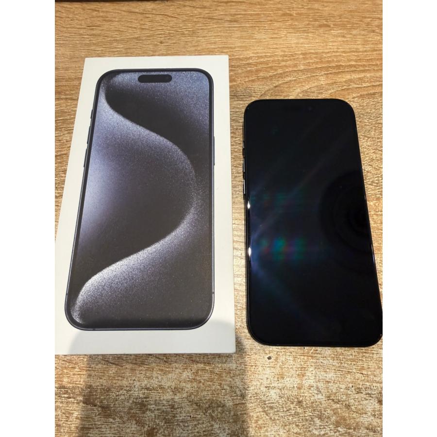 iPhone 15 Pro 【中古美品】iPhone15Pro 256GB ブルーチタニウム 正規