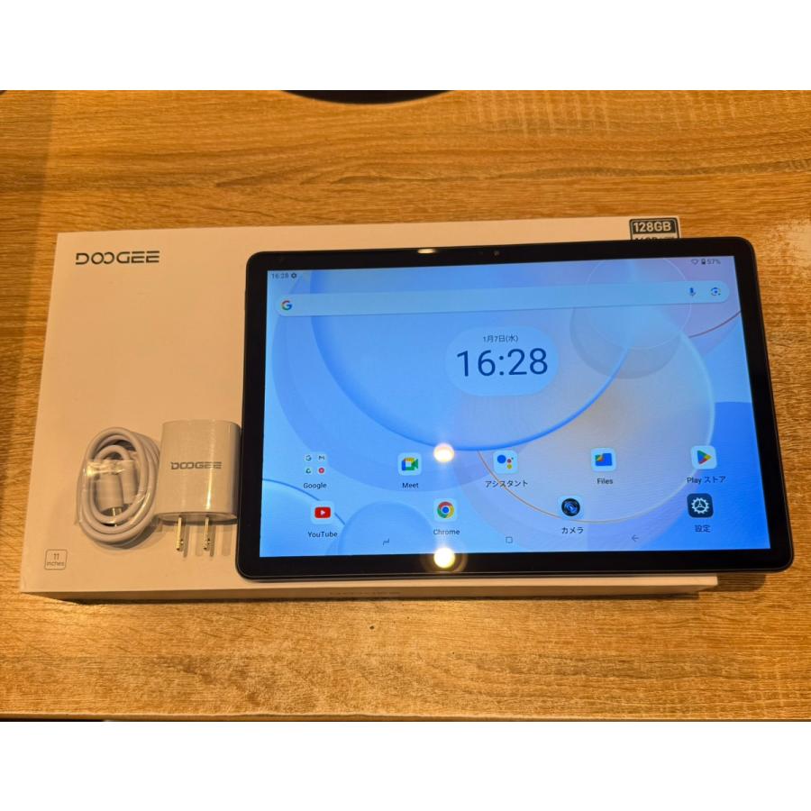 中古美品】DOOGEE U11 128GB ミスティグレー WiFiモデル ゲーミング
