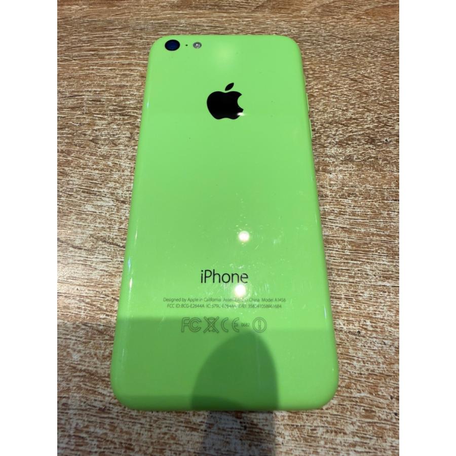 iPhone 5c 【激レア！中古正常品】iPhone5C 32GB グリーン MF152J/A