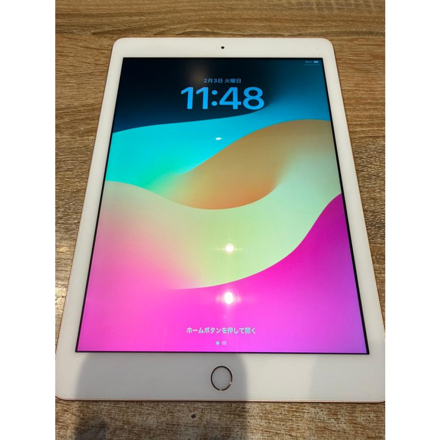 iPad 【中古美品】iPad第6世代 32GB ローズゴールド WiFiモデル MRJN2J