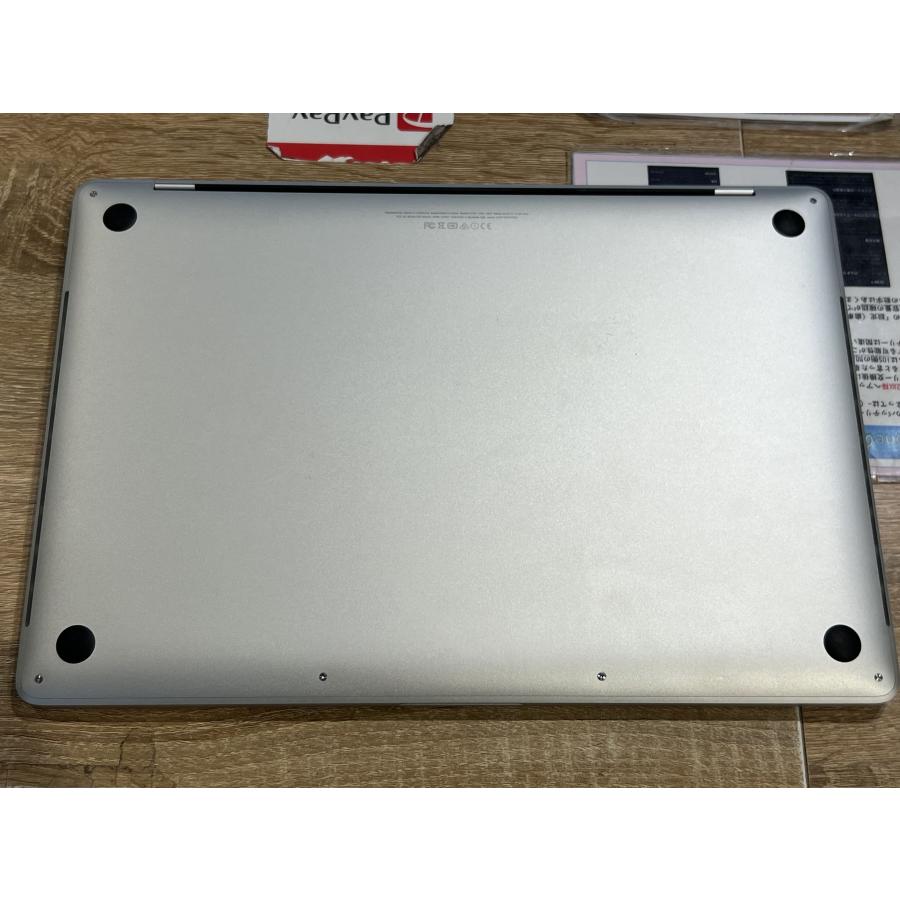 MacBook Pro 2017 Core i7 16GB 256GB 15.4インチ A1707 MacBookPro14,3 シルバー am001の画像