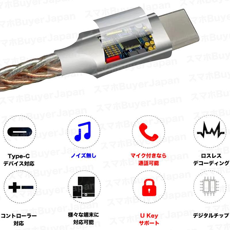 WalkPlay・Hi-Max・高音質DAC搭載】USB Type-C 変換アダプター