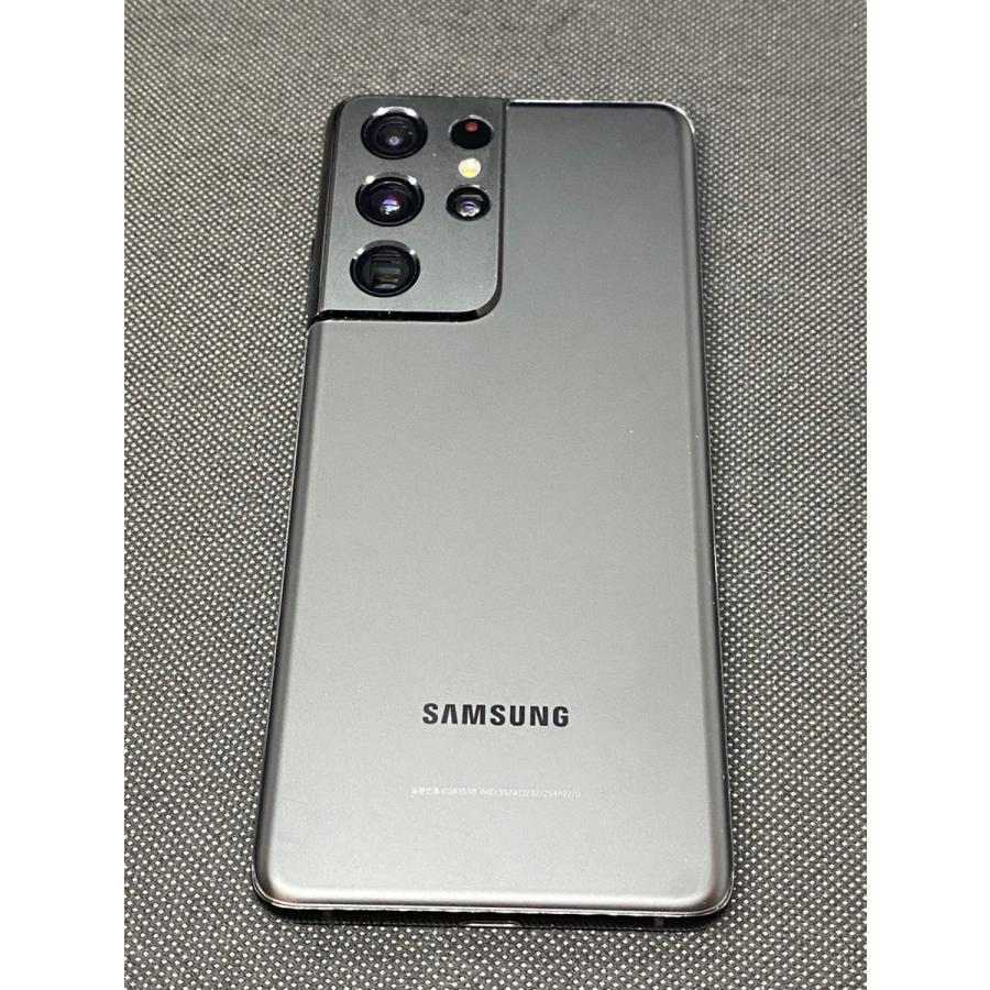 【美品】SIMフリー　Galaxy S21 Ultra 5G　SM-G998N　256GB　ブラック　SM-N986