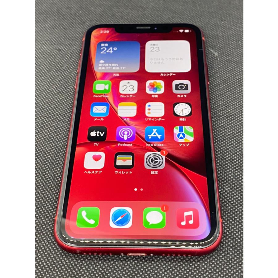 海外版SIMフリー iPhone XR 白 128GB バッテリー95% スマートフォン本体 
