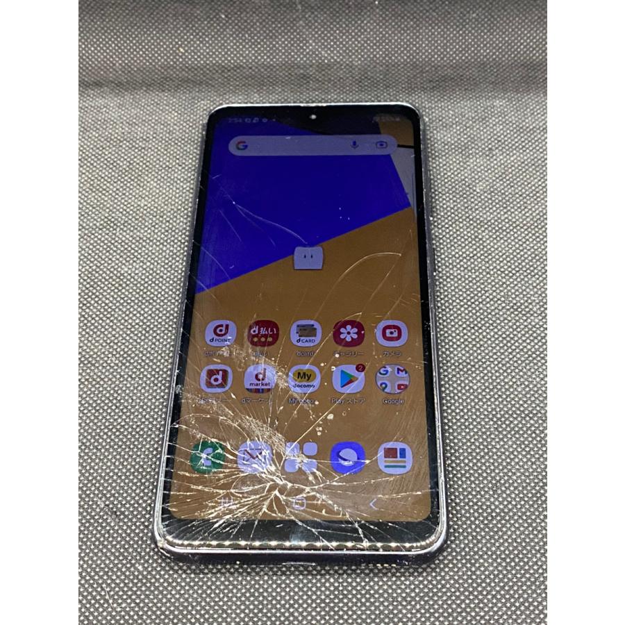 中古品】SIMフリー Galaxy A21 SC-42A ブラック 64GB 本体 :A761