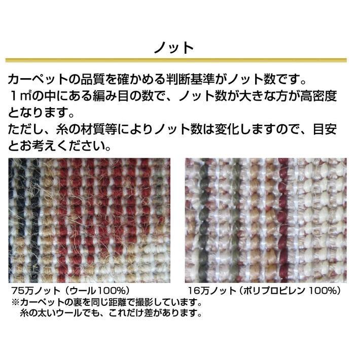 ウィルトン織マット 約60×90cm エドヴァン モダン アンティーク オリエンタル 玄関 台所 【Semicirlce】 廊下 竹繊維