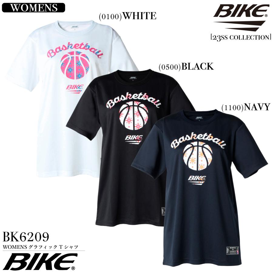 バスケットボール バスケ レディース Tシャツ 半袖 女性 BIKE バイク