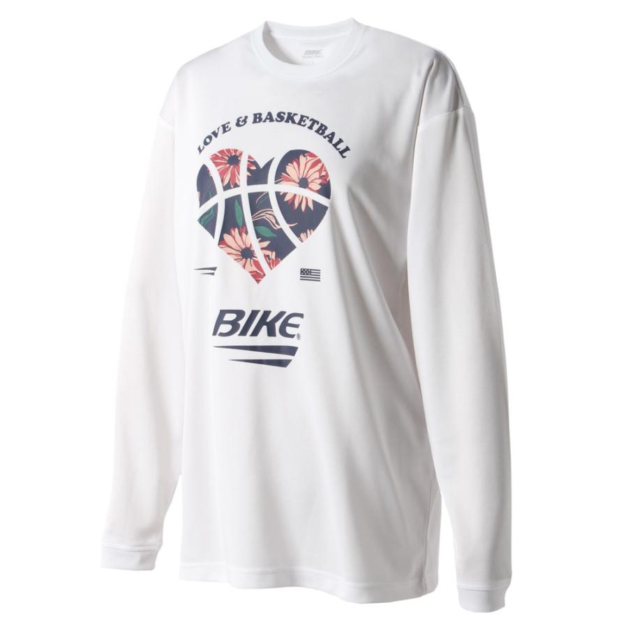 バスケットボール バスケ T シャツ 長袖 レディース 女性 BIKE バイク