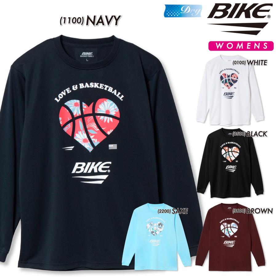 バスケットボール バスケ レディース 長袖 Tシャツ プラT プラシャツ