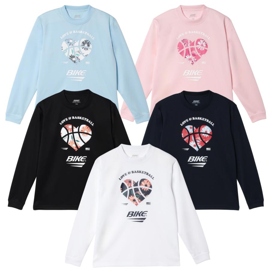 バスケットボール バスケ ミニバス ジュニア キッズ 長袖 プラクティス