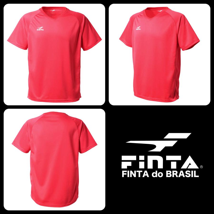 FINTA（フィンタ） サッカー 半袖 ジュニア Jr ゲーム シャツ FINTA