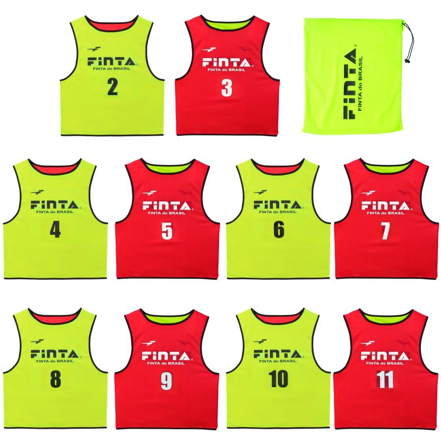FINTA リバーシブル ビブス ジュニア用サイズ (10枚セット