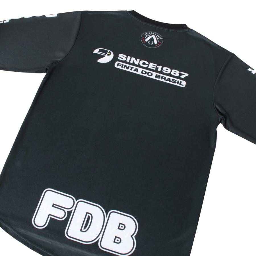 FINTA サッカー 長袖トレーニングシャツ tシャツ 黒ブラジル サッカー ブラジル代表 トレーニングウェア ブラック 長袖