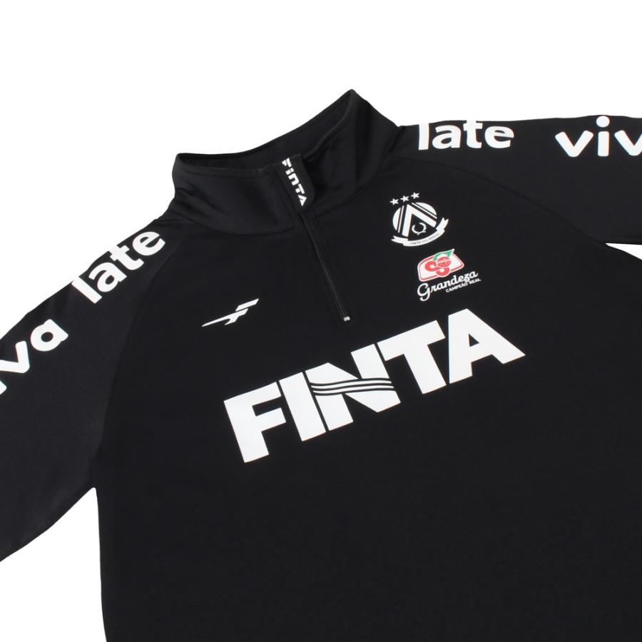 サッカー finta上下長袖ジャージ ブラック Mサイズ FINTA（フィンタ