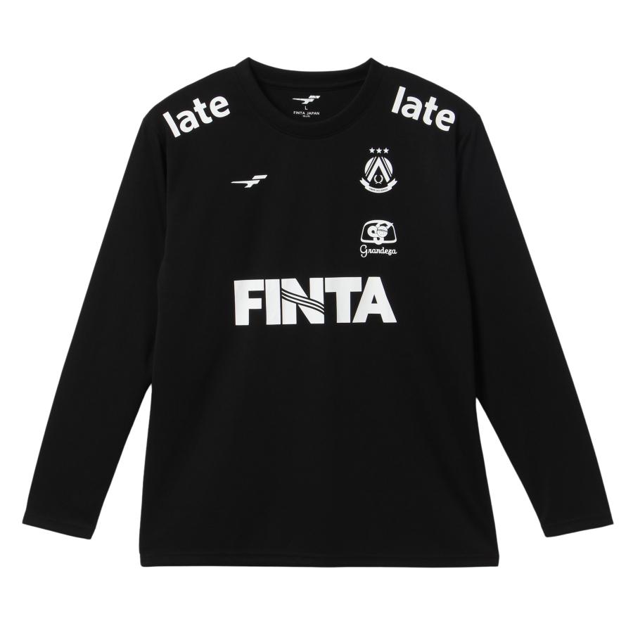 FINTA サッカー 長袖トレーニングシャツ tシャツ 黒ブラジル 楽天市場】フィンタ ジュニア 長袖プラクティスシャツ Finta