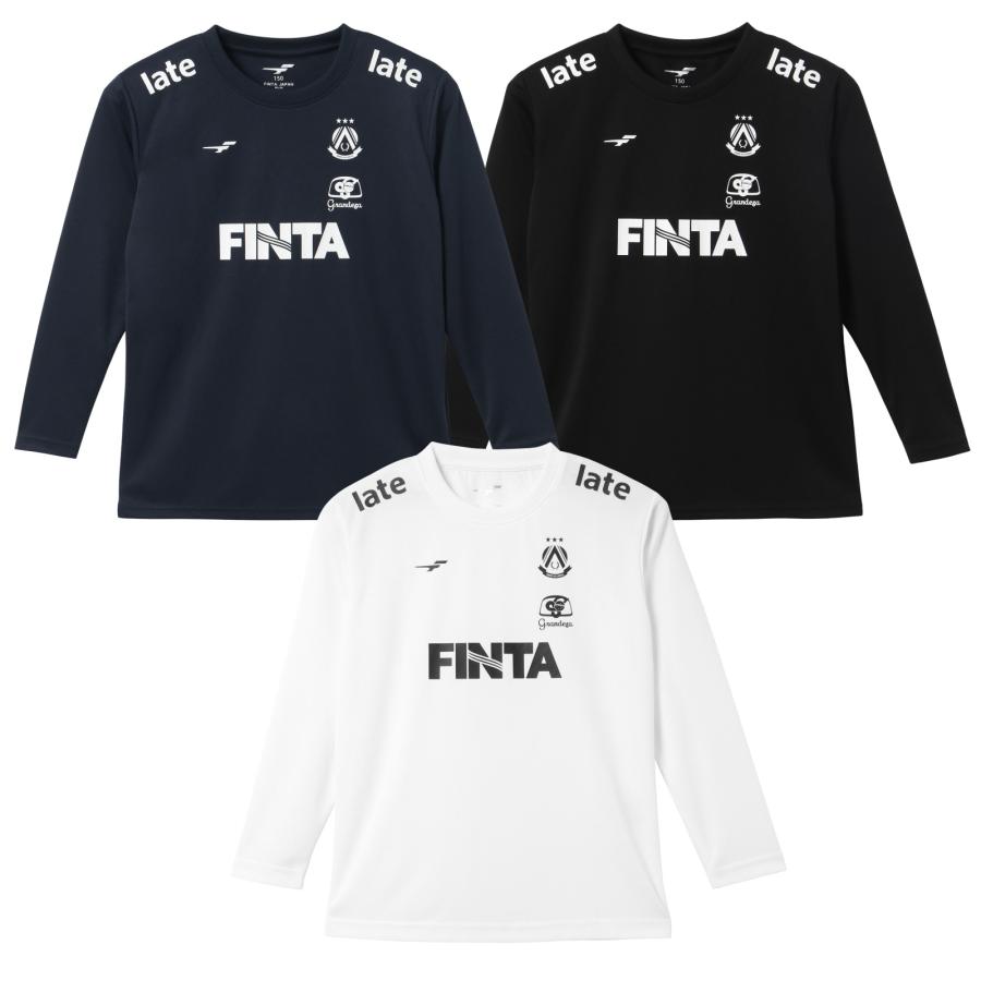 FINTA（フィンタ） サッカー ジュニア 長袖 プラクティス シャツ