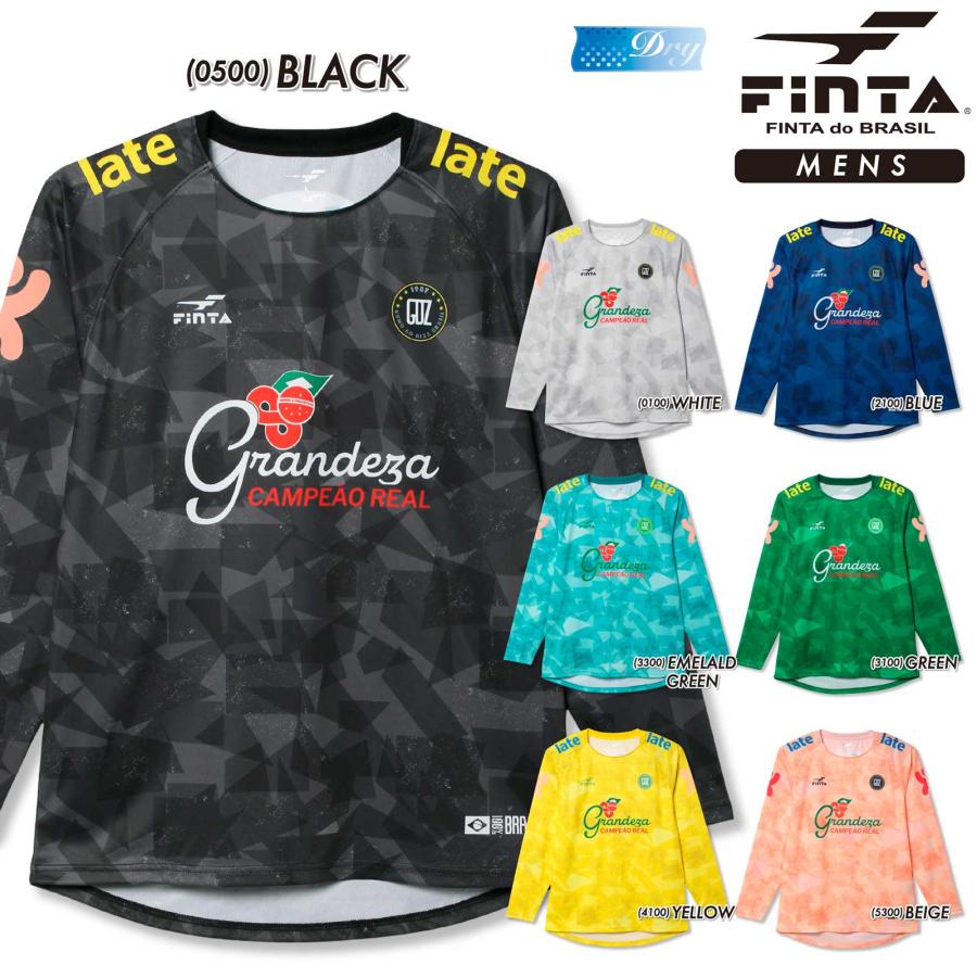 FINTA（フィンタ） サッカー 長袖 プラクティス シャツ プラシャツ