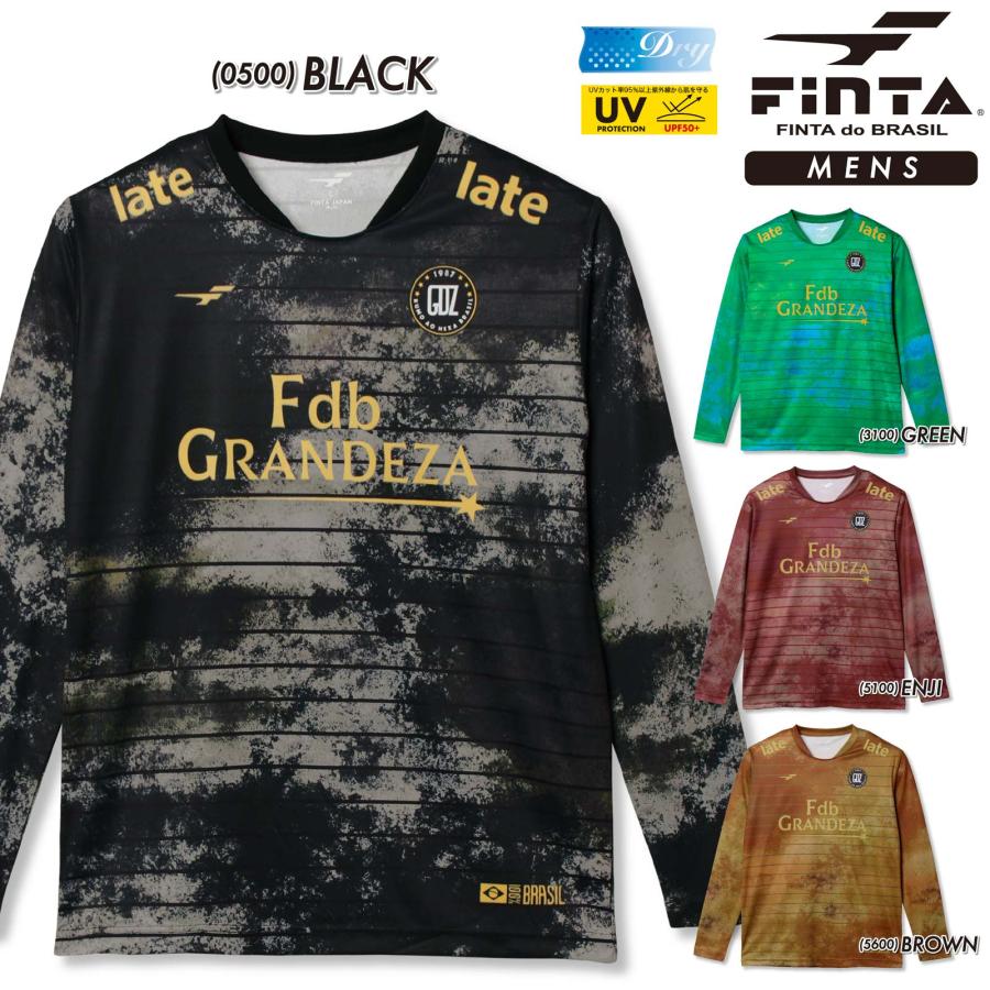 FINTA（フィンタ） サッカー 長袖 プラクティス シャツ プラシャツ