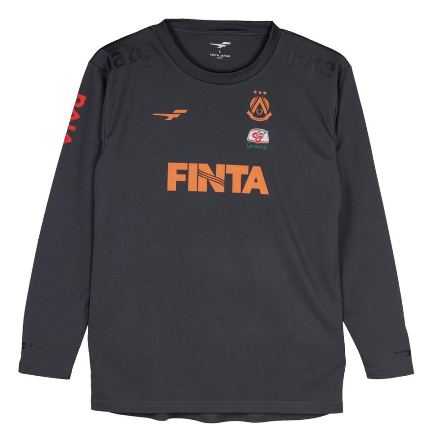 サッカー 長袖 プラクティス シャツ FT7714 FINTA フィンタ Tシャツ 練習着 メンズ レディース ユニセックス｜sblendstore｜03