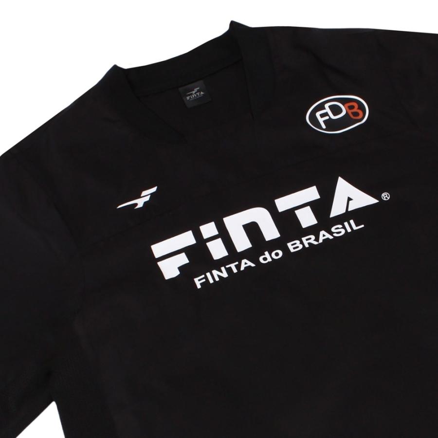 FINTA ブラック ピステ ウィンドブレーカー　上下セット FINTA フィンタ サッカー ピステ ウインドブレーカー トップ