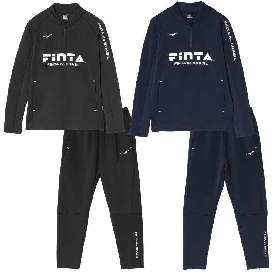 FINTA（フィンタ） サッカー フットサル メンズ ハーフジップ ジャージ