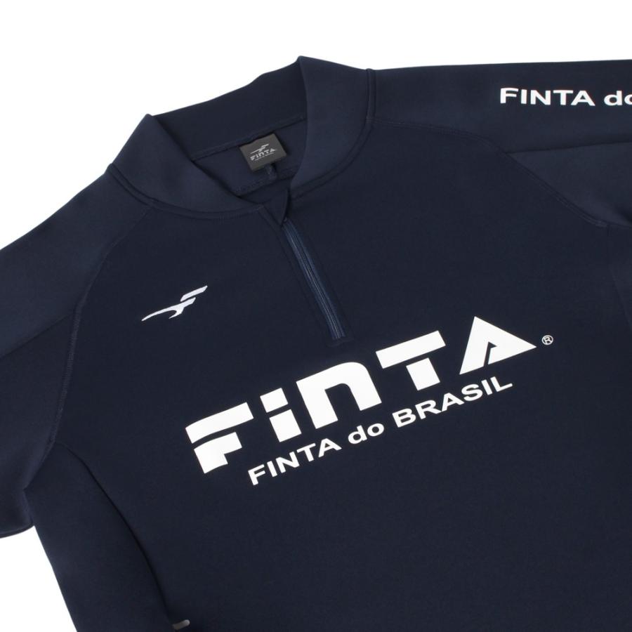 FINTA（フィンタ） サッカー フットサル メンズ ハーフジップ ジャージ