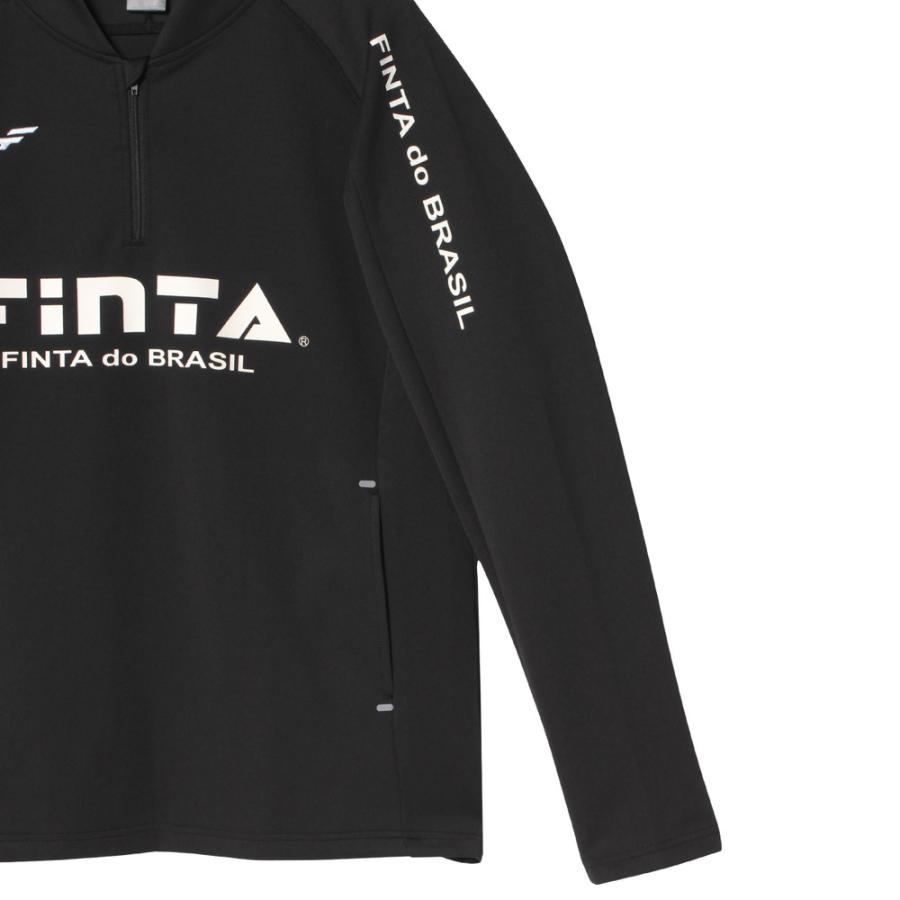 FINTA（フィンタ） サッカー フットサル メンズ ハーフジップ ジャージ