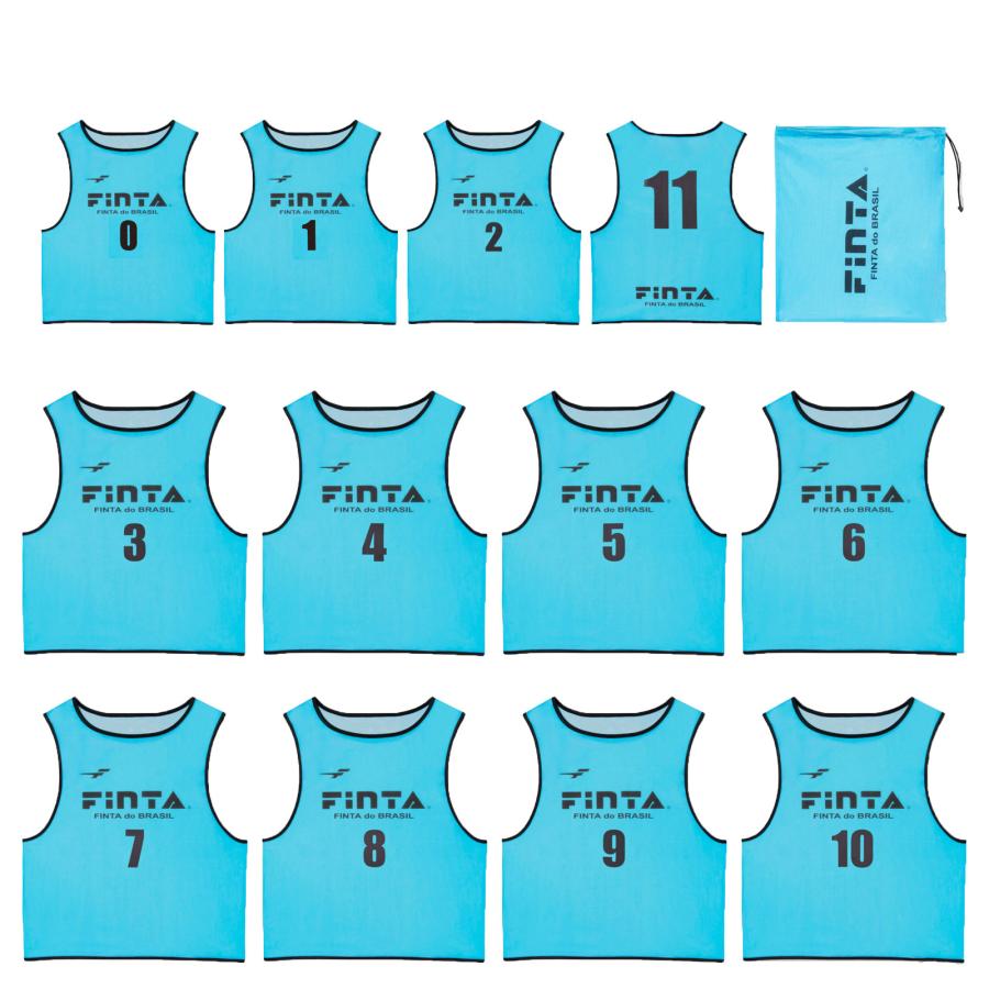FINTA サッカー・フットサル ジュニア用ビブス 20着セット FINTA（フィンタ） サッカー フットサル ジュニア キッズ用