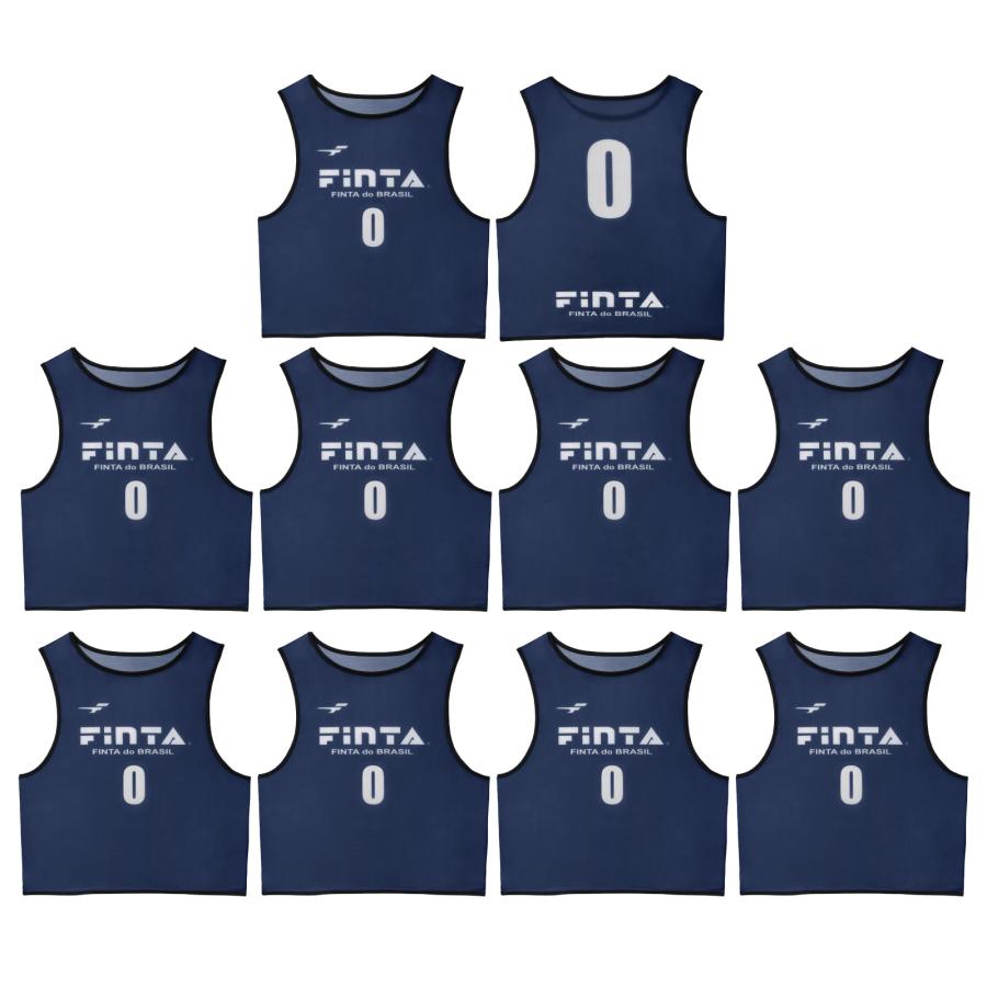 ☆FINTA☆ 美品　ビブス 10枚セット FINTA（フィンタ） サッカー フットサル 大人用 フリーサイズ 昇華