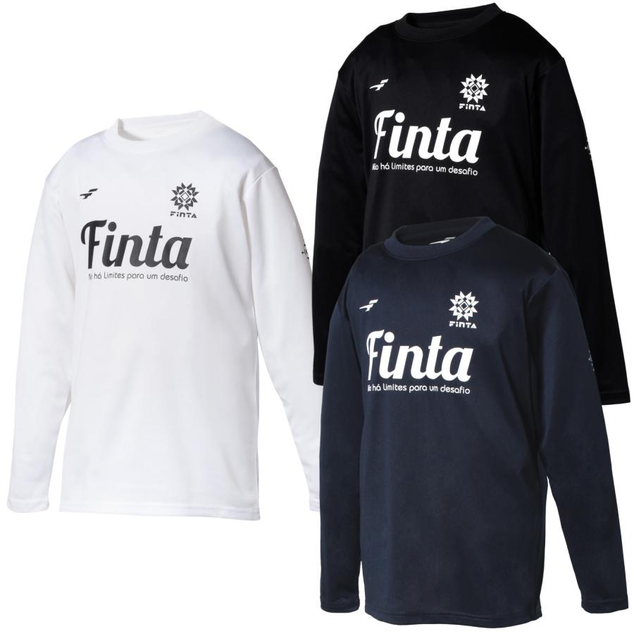 FINTA（フィンタ） サッカー ジュニア Jr 長袖 プラクティス Tシャツ