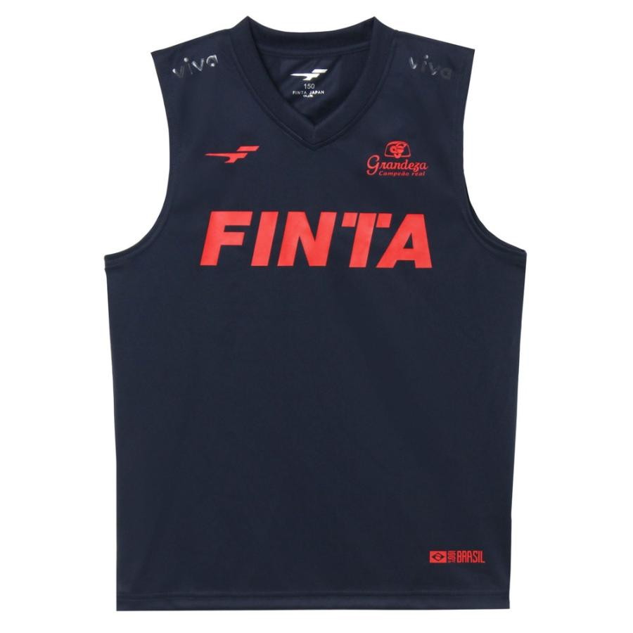 FINTA サッカー ジュニア ノースリーブ シャツ FTE0028 Jr