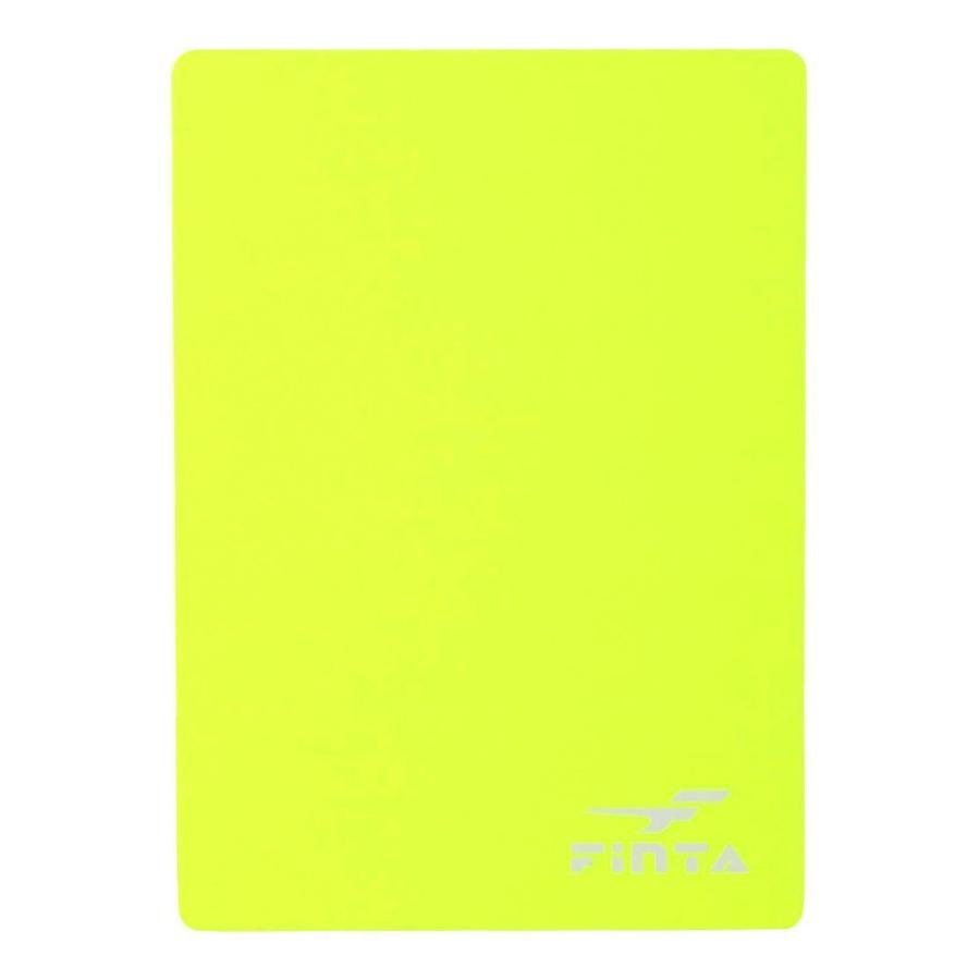 FINTA サッカー レッドーカード イエローカード 警告カード 退場