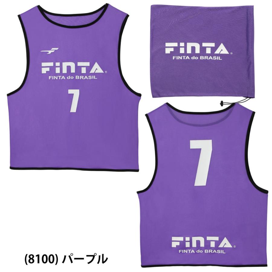 FINTA（フィンタ） サッカー ビブス ジュニア 10枚セット FT6555 FINTA