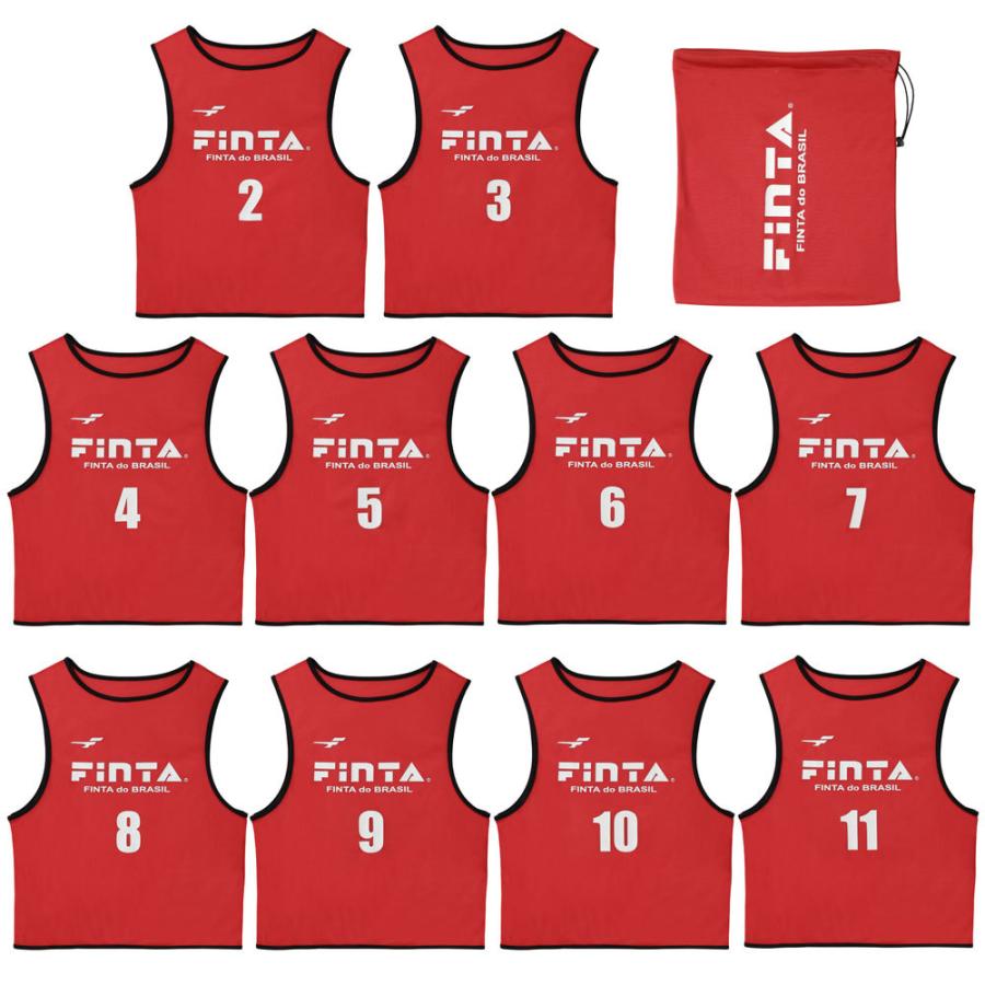 FINTA（フィンタ） サッカー ビブス ジュニア 10枚セット FT6555 FINTA