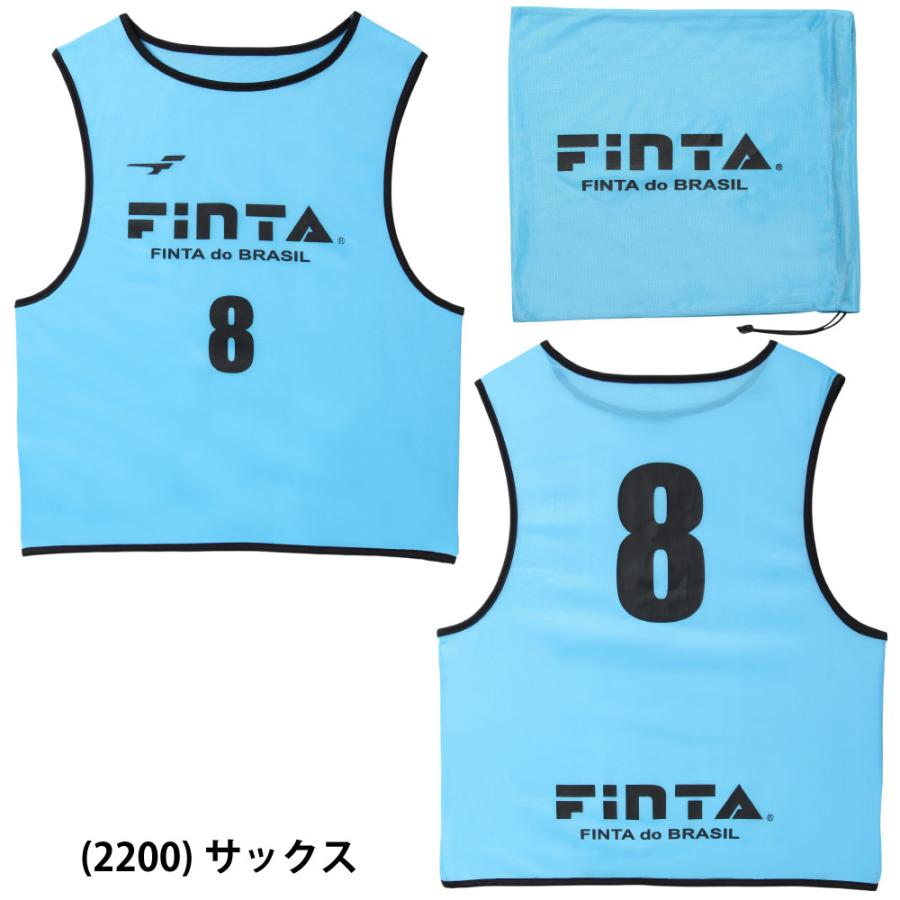 FINTA（フィンタ） サッカー ビブス ジュニア 10枚セット FT6555 FINTA