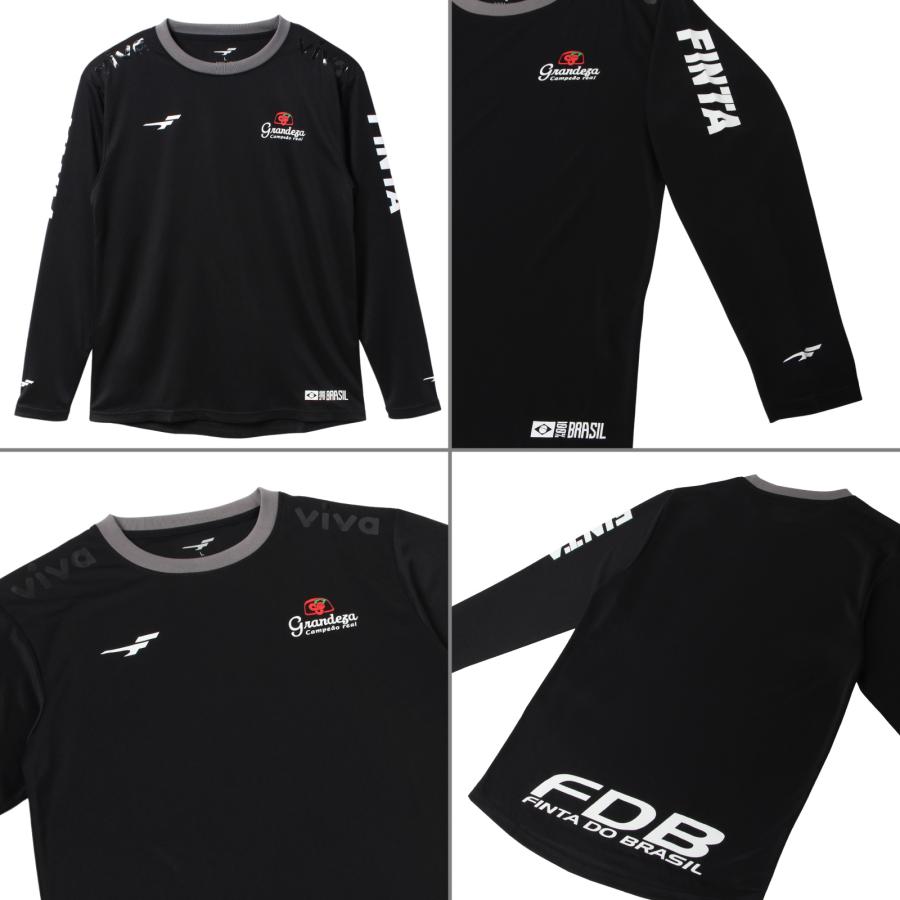 FINTA（フィンタ） サッカー メンズ 長袖 プラクティス シャツ FINTA
